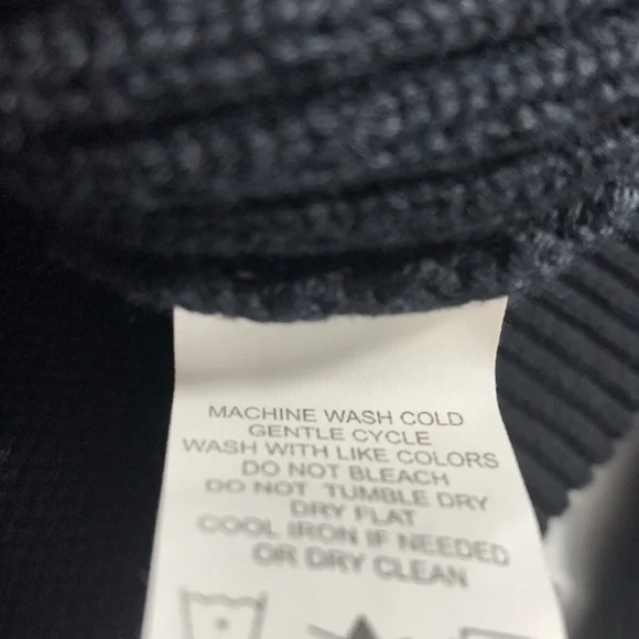 Carbon 2 Cobalt Brand Mens Black and Brown Hooded Sweater Size XL - Picture 5 of 5